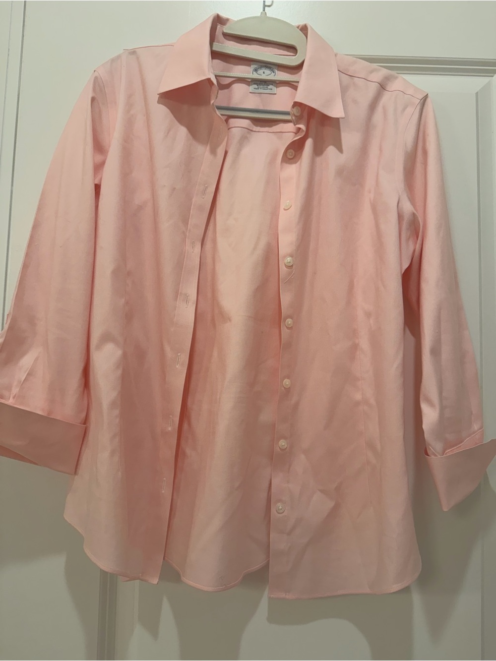 Brooks Brothers Light Pink Dress Shirt - Button Front